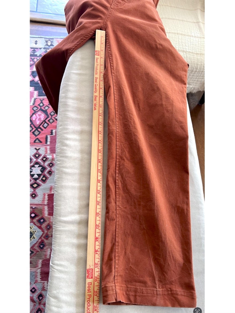 WILDFANG The Essential Overall in Burnt Orange - S - Picture 13 of 13